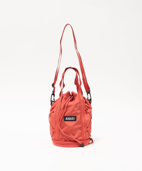 AIGLE(エーグル)の「<AIGLE> MiniPurse SLD(ショルダーバッグ・レディース・ネイビー/オレンジ・FREE)」の3枚目の写真