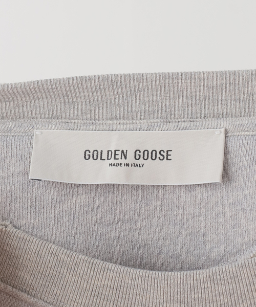 Deuxieme Classe(ドゥーズィエムクラス)の「【GOLDEN GOOSE / ゴールデングース】OVER COTTON SWEAT(Tシャツ/カットソー・レディース・チャコールグレー・FREE)」の19枚目の写真