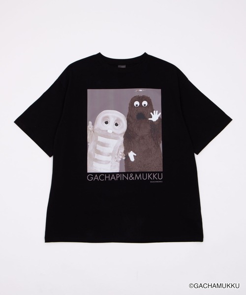 WEGO(ウィゴー)の「∴WEGO/【26年春夏新作】ガチャピンムック×WEGOコラボフォトTシャツ(Tシャツ/カットソー・メンズ・その他1/その他2/その他3・FREE)」の1枚目の写真