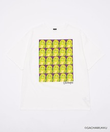 ∴WEGO/【26年春夏新作】ガチャピンムック×WEGOコラボフォトTシャツ