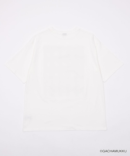 WEGO(ウィゴー)の「∴WEGO/【26年春夏新作】ガチャピンムック×WEGOコラボフォトTシャツ(Tシャツ/カットソー・メンズ・その他1/その他2/その他3・FREE)」の5枚目の写真