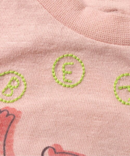 BIT'Z（ビッツ）の「楽器&動物プリントボディスーツ（ロンパース・キッズ・サーモンピンク/レインボー/イエロー/サックスブルー・80/70/60）」の15枚目の写真