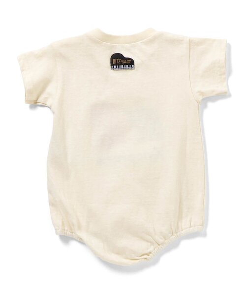 BIT'Z（ビッツ）の「楽器&動物プリントボディスーツ（ロンパース・キッズ・サーモンピンク/レインボー/イエロー/サックスブルー・80/70/60）」の6枚目の写真