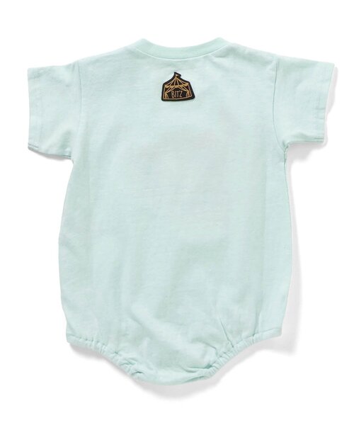 BIT'Z（ビッツ）の「楽器&動物プリントボディスーツ（ロンパース・キッズ・サーモンピンク/レインボー/イエロー/サックスブルー・80/70/60）」の9枚目の写真