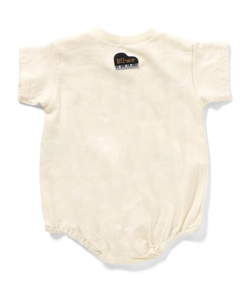 BIT'Z（ビッツ）の「楽器&動物プリントボディスーツ（ロンパース・キッズ・サーモンピンク/レインボー/イエロー/サックスブルー・80/70/60）」の12枚目の写真