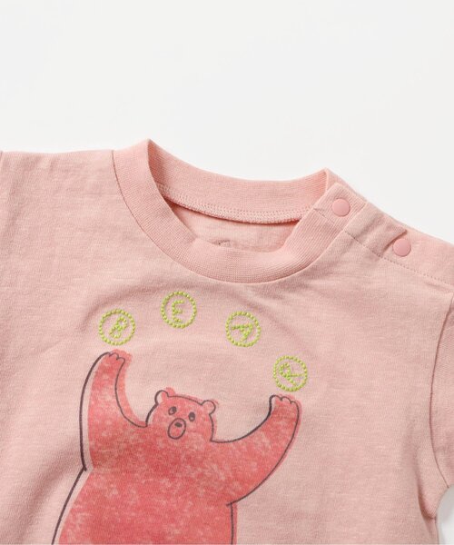 BIT'Z（ビッツ）の「楽器&動物プリントボディスーツ（ロンパース・キッズ・サーモンピンク/レインボー/イエロー/サックスブルー・80/70/60）」の13枚目の写真