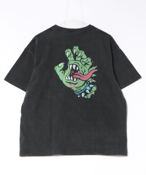 SANTA CRUZ(サンタクルーズ)の「【ムラサキスポーツ限定】SANTA CRUZ サンタクルーズ 半袖 Tシャツ MEEK OG SLASHER HAND SST 502263405(Tシャツ/カットソー・メンズ・ブラック・XL/L/M)」の2枚目の写真