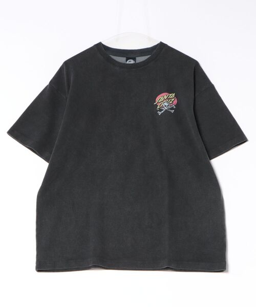 SANTA CRUZ(サンタクルーズ)の「【ムラサキスポーツ限定】SANTA CRUZ サンタクルーズ 半袖 Tシャツ MEEK OG SLASHER HAND SST 502263405(Tシャツ/カットソー・メンズ・ブラック・XL/L/M)」の6枚目の写真