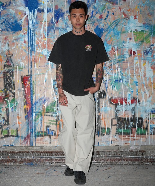 SANTA CRUZ(サンタクルーズ)の「【ムラサキスポーツ限定】SANTA CRUZ サンタクルーズ 半袖 Tシャツ MEEK OG SLASHER HAND SST 502263405(Tシャツ/カットソー・メンズ・ブラック・XL/L/M)」の5枚目の写真