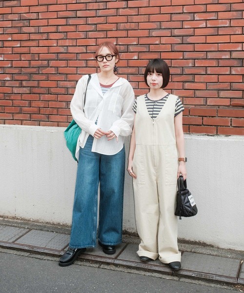 Edith A.Miller(エディスエーミラー)の「【別注】<MILLER×CITEN>カップ付きタンク(タンクトップ・レディース・レッド/ダークグレー/ライム/ライトブルー・FREE)」の5枚目の写真