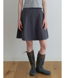 Befor flare skirt (charcoal)