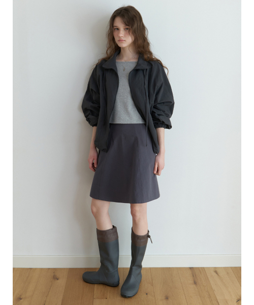 THEMITTEN(ザ・ミトン)の「Befor flare skirt (charcoal)(スカート・レディース・その他・SMALL/MEDIUM)」の6枚目の写真