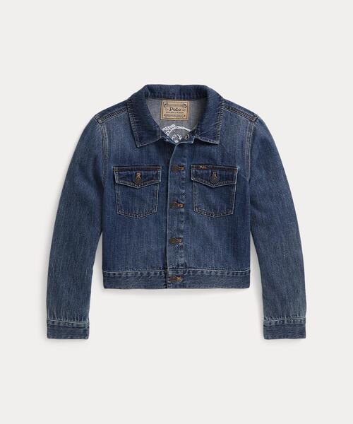 Polo Ralph Lauren テディベアデニムジャケット Polo ベア コットン デニム ジャケット（デニムジャケット）｜POLO
