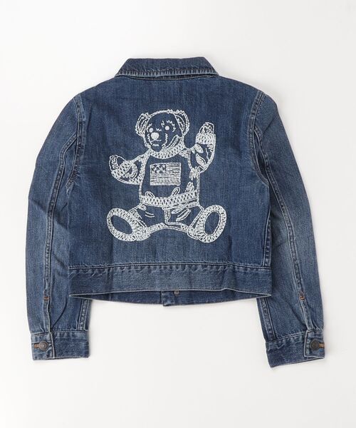 POLO RALPH LAUREN CHILDRENSWEAR（ポロ ラルフ ローレン チルドレンズウェア）の「Polo ベア コットン デニム ジャケット（デニムジャケット・キッズ・ブルー・16/14/10/7）」の4枚目の写真