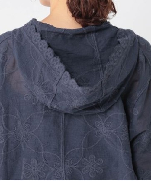 studio CLIP(スタディオクリップ)の「レースフードシャツブルゾン(シャツ/ブラウス・レディース・オフホワイト・FREE)」の13枚目の写真