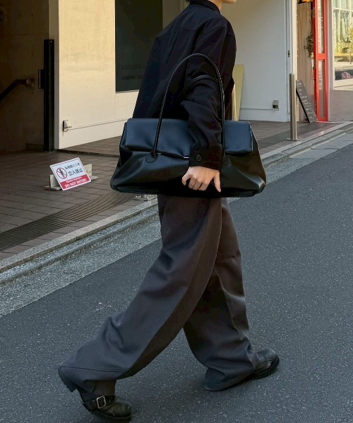 Chikashitsu +（チカシツプラス）の「【Chikashitsu +】cropped button jacket / 【チカシツプラス】クロップボタンジャケット<着用動画あり>（テーラードジャケット・メンズ・ブラック・ONE SIZE）」の14枚目の写真