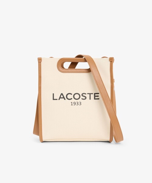 LACOSTE｜ラコステのショルダーバッグ（ライン柄）通販 - ZOZOTOWN