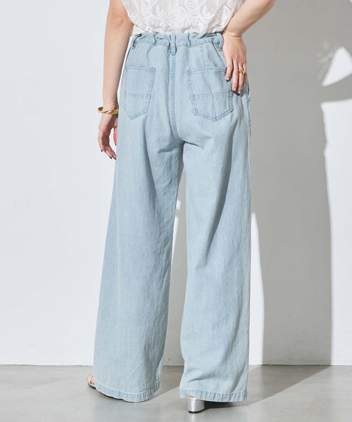 Gready Brilliant(グレディブリリアン)の「コード付デニムワイドパンツ(デニムパンツ・レディース・ブルー系その他・36/38)」の7枚目の写真