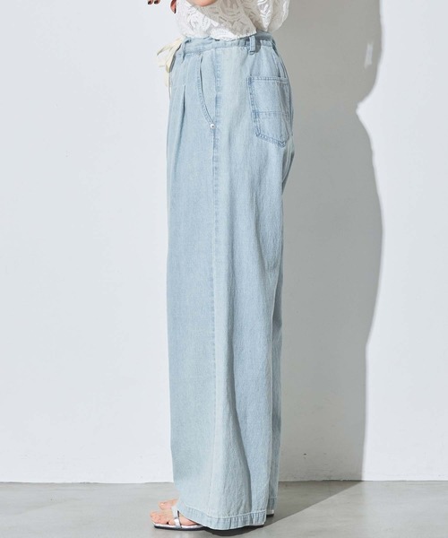 Gready Brilliant(グレディブリリアン)の「コード付デニムワイドパンツ(デニムパンツ・レディース・ブルー系その他・36/38)」の14枚目の写真