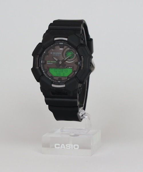 G-SHOCK(ジーショック)の「BLACK AND ELECTRO GREEN / GA-B010BEG-1AJF(アナログ腕時計・メンズ・ブラック×グリーン・FREE)」の7枚目の写真