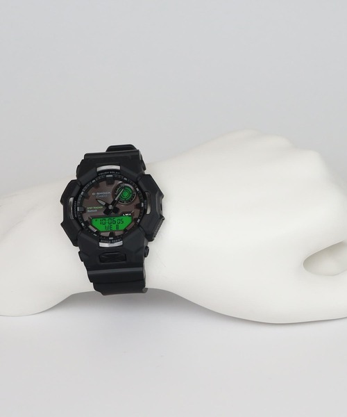 G-SHOCK(ジーショック)の「BLACK AND ELECTRO GREEN / GA-B010BEG-1AJF(アナログ腕時計・メンズ・ブラック×グリーン・FREE)」の13枚目の写真