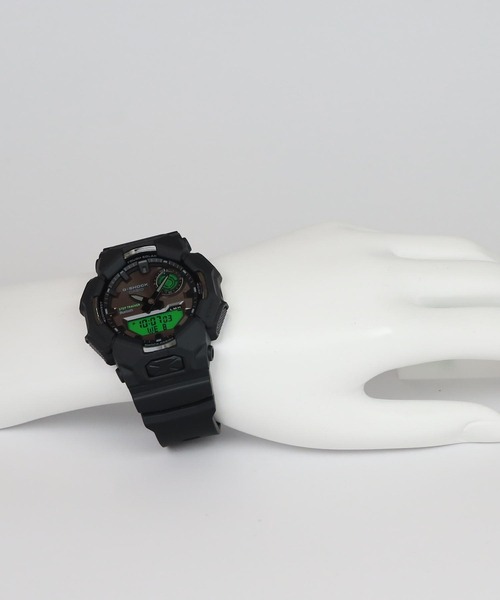 G-SHOCK(ジーショック)の「BLACK AND ELECTRO GREEN / GA-B010BEG-1AJF(アナログ腕時計・メンズ・ブラック×グリーン・FREE)」の15枚目の写真