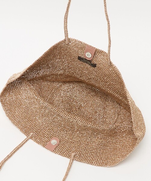 Steven Alan(スティーブンアラン)の「<The Bagmati>GLITTER TOTE BAG/トートバッグ(トートバッグ・レディース・ゴールド/ブラック/シャーベット・FREE)」の5枚目の写真
