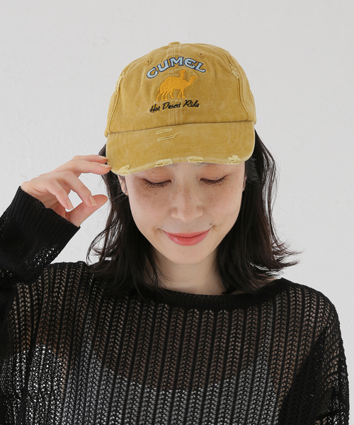 Carne Bollente(カルネボレンテ)の「Carne Bollente / カルネボレンテ Happy Humpin Cap(キャップ・レディース・ブラウン・FREE)」の11枚目の写真