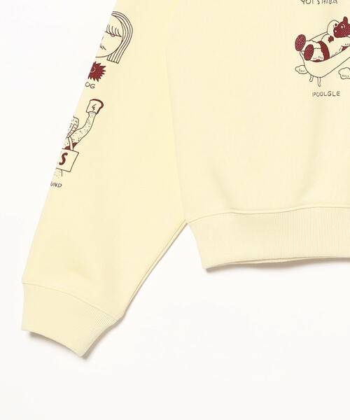 TOKYO CULTUART by BEAMS(トウキョウカルチャートバイビームス)の「norahi / AFTERLIFE DOGS Sweat(スウェット・レディース・クリーム/ブラック・MEDIUM/SMALL)」の17枚目の写真