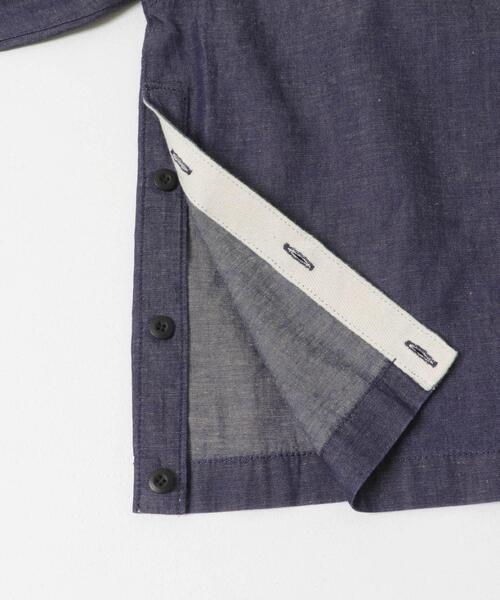 かぐれ（カグレ）の「綿麻デニムプルオーバー（シャツ/ブラウス・レディース・インディゴブルー・FREE）」の15枚目の写真