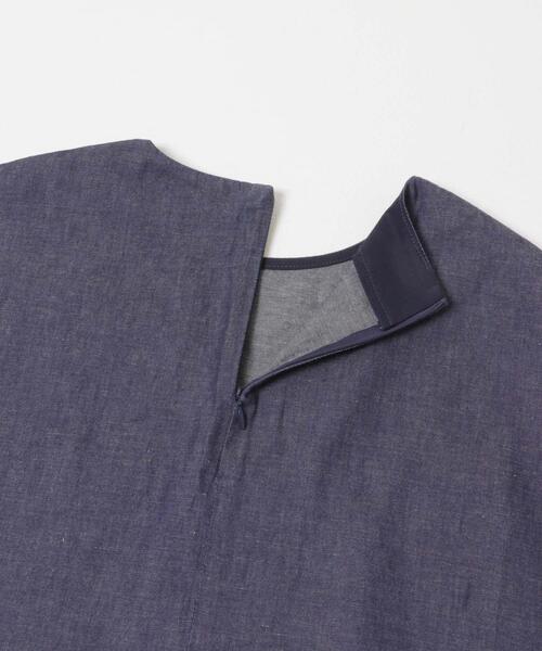 かぐれ（カグレ）の「綿麻デニムプルオーバー（シャツ/ブラウス・レディース・インディゴブルー・FREE）」の16枚目の写真