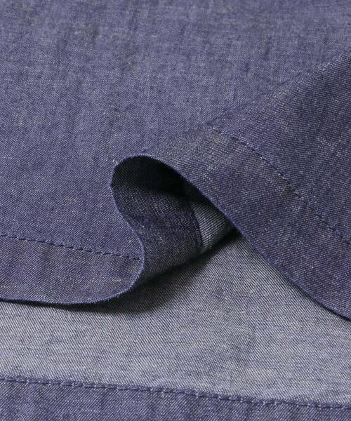 かぐれ（カグレ）の「綿麻デニムプルオーバー（シャツ/ブラウス・レディース・インディゴブルー・FREE）」の17枚目の写真