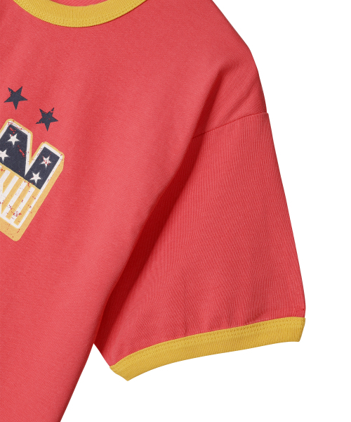SUNDAY FRUIT MARKET(サンデーフルーツマーケット)の「SUN STAR TEE PINK(Tシャツ/カットソー・メンズ・その他・MEDIUM)」の4枚目の写真