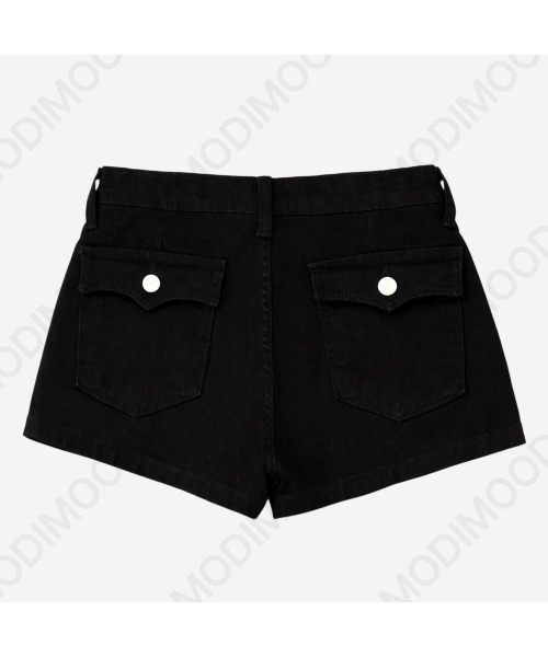 modimood(モディムード)の「フラップポケットローライズショートパンツ(骨盤パッド付)(その他パンツ・レディース・ブラック・SMALL/MEDIUM/LARGE)」の18枚目の写真