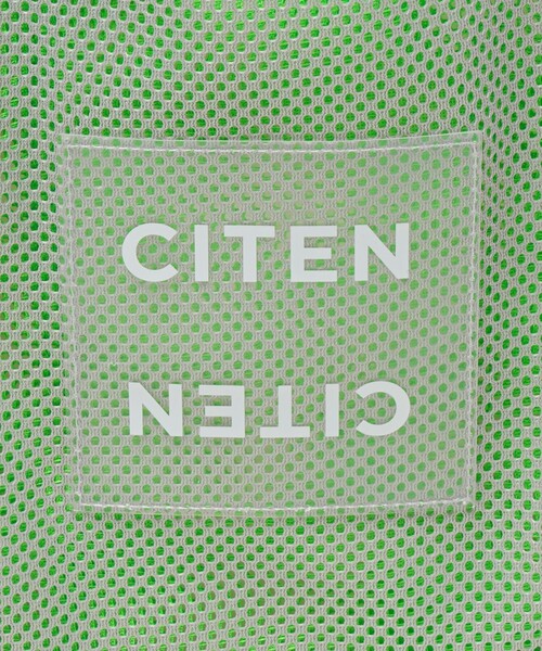 CITEN(シテン)の「<CITEN>メッシュバイカラークリアロゴS(トートバッグ・レディース・ホワイト/ライトグレー/ブラック・FREE)」の13枚目の写真