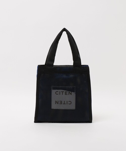 CITEN(シテン)の「<CITEN>メッシュバイカラークリアロゴS(トートバッグ・レディース・ホワイト/ライトグレー/ブラック・FREE)」の15枚目の写真