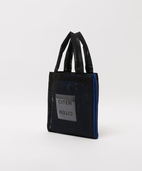 CITEN(シテン)の「<CITEN>メッシュバイカラークリアロゴS(トートバッグ・レディース・ホワイト/ライトグレー/ブラック・FREE)」の16枚目の写真