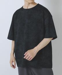 接触冷感フェードポンチ半袖トップス