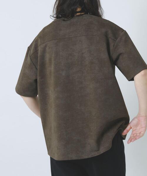 ITEMS URBANRESEARCH(アイテムズ アーバンリサーチ)の「接触冷感フェードポンチ半袖トップス(Tシャツ/カットソー・メンズ・オリーブ/ブラック/ネイビー・MEDIUM/LARGE)」の13枚目の写真