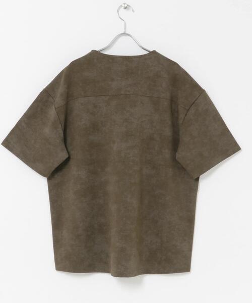 ITEMS URBANRESEARCH(アイテムズ アーバンリサーチ)の「接触冷感フェードポンチ半袖トップス(Tシャツ/カットソー・メンズ・オリーブ/ブラック/ネイビー・MEDIUM/LARGE)」の16枚目の写真