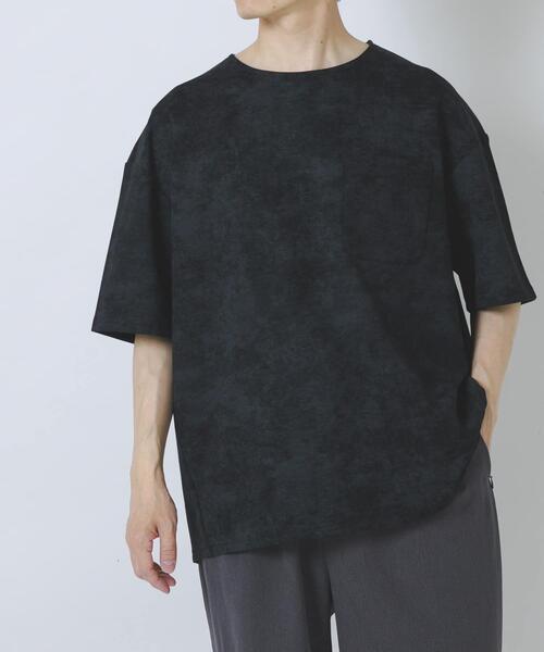 ITEMS URBANRESEARCH(アイテムズ アーバンリサーチ)の「接触冷感フェードポンチ半袖トップス(Tシャツ/カットソー・メンズ・オリーブ/ブラック/ネイビー・MEDIUM/LARGE)」の22枚目の写真