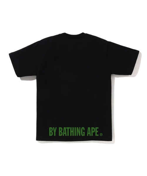 A BATHING APE(アベイシングエイプ)の「ABC CAMO APE FACE STA TEE(Tシャツ/カットソー・メンズ・ブラック×グリーン/ブラック×ブルー/ブラック×ピンク/ホワイト×ピンク/ホワイト×ブルー/ホワイト×グリーン・MEDIUM/SMALL/XX-LARGE/LARGE/XXX-LARGE/X-LARGE)」の9枚目の写真