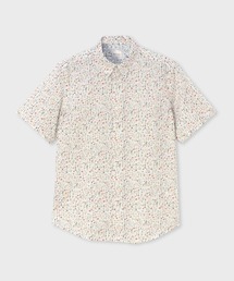 ポールスミス PAUL SMITH シャツ 半袖 薔薇プリント 花がら 42 Paul Smith｜ポールスミスのシャツ/ブラウス（花柄・ボタニカル柄