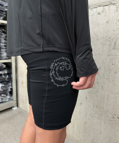 THEWARLD(ザワールド)の「サーキュラーランニングハーフタイツレギンス(ブラック)(その他パンツ・メンズ・その他・1/2/3)」の7枚目の写真