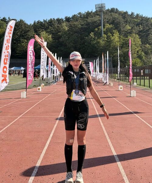 THEWARLD(ザワールド)の「サーキュラーランニングハーフタイツレギンス(ブラック)(その他パンツ・メンズ・その他・1/2/3)」の17枚目の写真