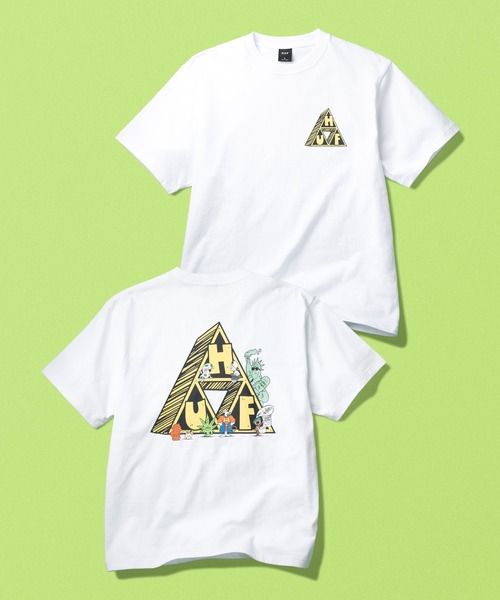 HUF（ハフ）の「【オンラインストア限定】SATURDAY MORNING TT TEE（Tシャツ/カットソー・メンズ・ブラック/ホワイト・XL/L/XXL/S/M）」の2枚目の写真
