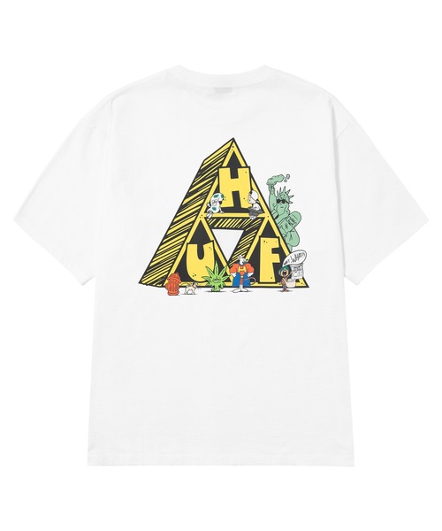 HUF（ハフ）の「【オンラインストア限定】SATURDAY MORNING TT TEE（Tシャツ/カットソー・メンズ・ブラック/ホワイト・XL/L/XXL/S/M）」の7枚目の写真