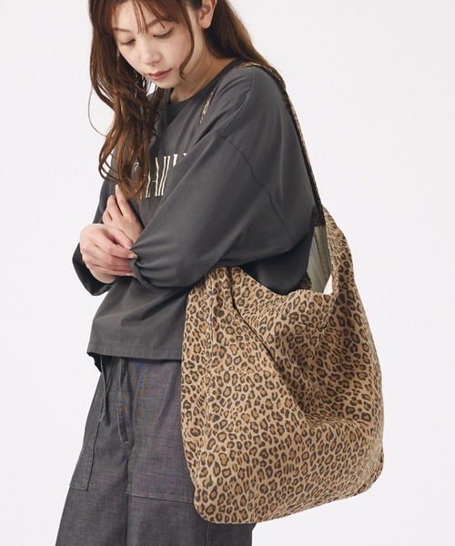 MASTER&Co(マスターアンドコー)の「【MASTER & CO】コットンショルダーバッグ/柄/A4可能【WEB限定】(トートバッグ・レディース・その他2/その他1・フリー)」の2枚目の写真
