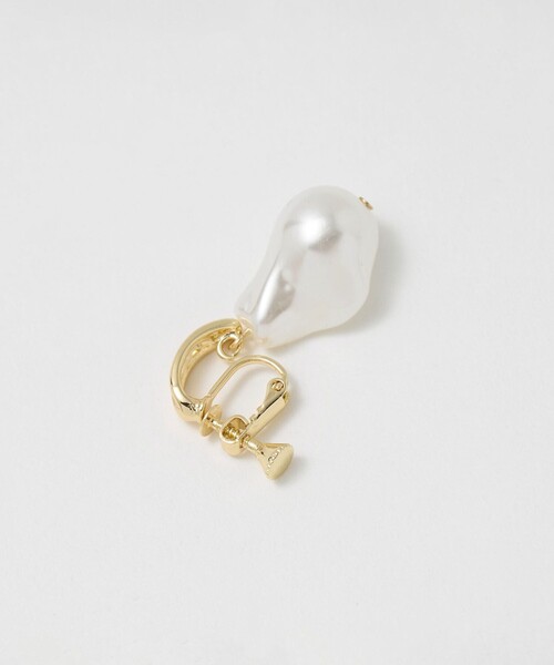 BEAUTY&YOUTH UNITED ARROWS(ビューティーアンドユースユナイテッドアローズ)の「バロックパールモチーフ イヤリング(イヤリング・レディース・オフホワイト・FREE)」の7枚目の写真
