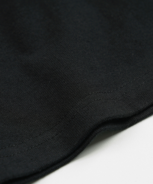 FRIZMWORKS(フリズムワークス)の「PUFF FICTION HALF TEE _ BLACK(Tシャツ/カットソー・メンズ・その他・SMALL/MEDIUM/LARGE/X-LARGE)」の6枚目の写真